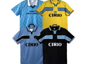 Hot Selling Vintage Lazio Soccer Jerseys Quick-Drying Summer Autumn National Team Commemorative Edition Sets Garment Dyed Hot Selling Vintage Lazio Soccer Jerseys Quick-Drying Summer Autumn National Team Commemorative Edition Sets Garment Dyed
