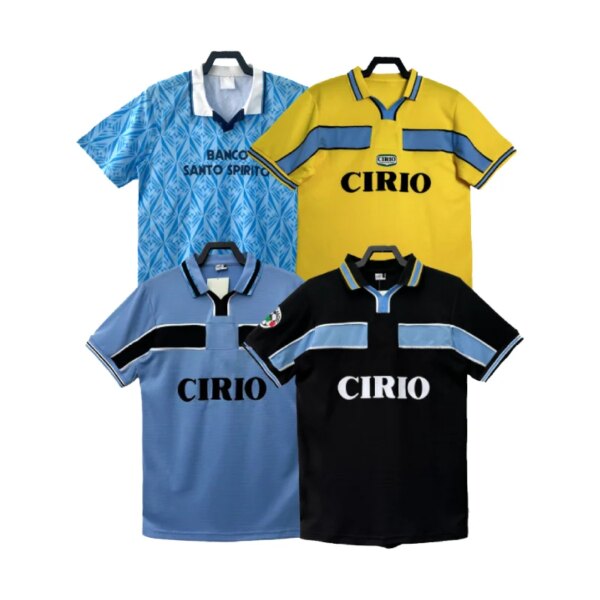 Hot Selling Vintage Lazio Soccer Jerseys Quick-Drying Summer Autumn National Team Commemorative Edition Sets Garment Dyed Hot Selling Vintage Lazio Soccer Jerseys Quick-Drying Summer Autumn National Team Commemorative Edition Sets Garment Dyed