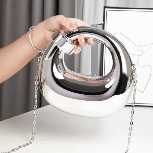 Spot Wholesale LuxuryWomen's Handbag High-Quality Acrylic Fashion Clutch Chain Crossbody Bag Mouth Red Envelope Spot Wholesale LuxuryWomen's Handbag High-Quality Acrylic Fashion Clutch Chain Crossbody Bag Mouth Red Envelope